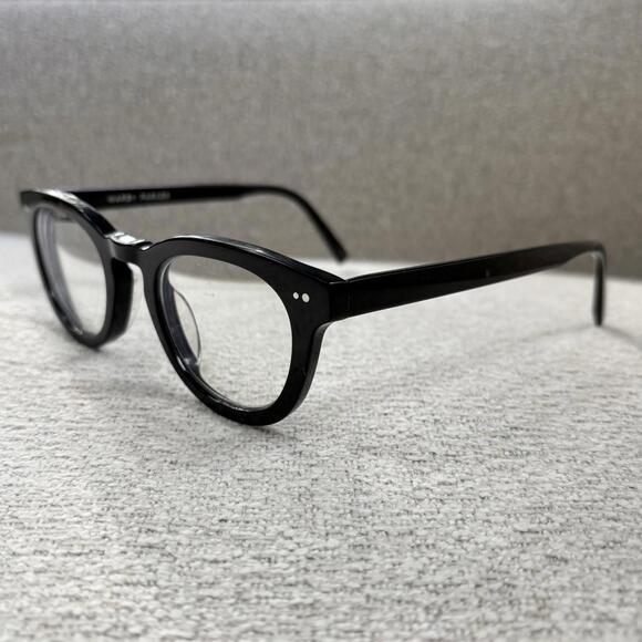 Warby Parker Eyeglasses Ainsley M 100 Polished Black Phantos 47-21-145 - Picture 4 of 8